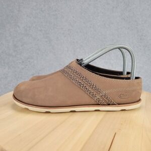 Chaco Caribou Harper Slip On Loafers Womens 8 Brown Leather J106372